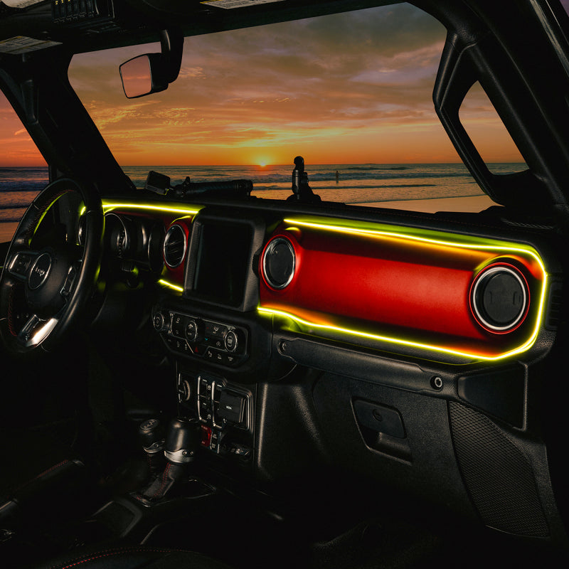 ORACLE Lighting Jeep Wrangler JL / Gladiator JT ColorSHIFT Fiber Optic LED Interior Kit