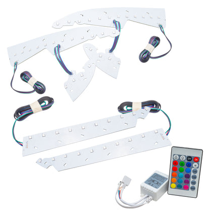 Oracle 14-15 GMC Sierra Headlight DRL Upgrade Kit - ColorSHIFT w/ Simple Controller