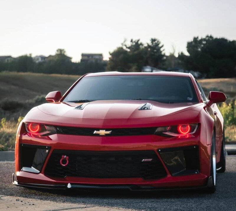 Oracle 16-18 Chevy Camaro RS Headlight Projector Halo Kit - w/ Simple Controller