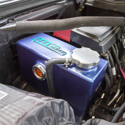 Wehrli 11-16 Chevrolet 6.6L LML Duramax OEM Placement Coolant Tank Kit - WCFab Grey