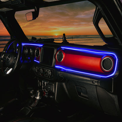 ORACLE Lighting Jeep Wrangler JL / Gladiator JT ColorSHIFT Fiber Optic LED Interior Kit
