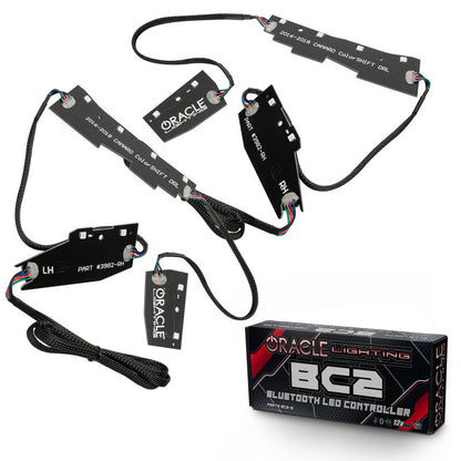 Oracle 16-18 Chevy Camaro RGB+W Headlight DRL Upgrade Kit - ColorSHIFT w/ BC1 Controller