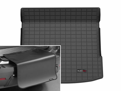 WeatherTech 25-25 Audi Q6 e-tron Trunk Cargo Liner w/Bumper Protector - Black