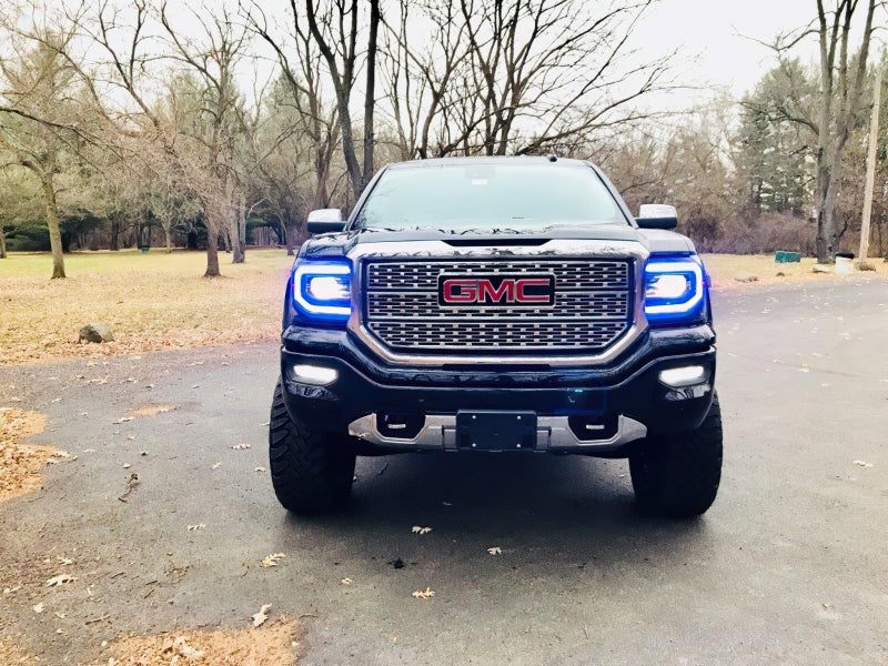Oracle 16-18 GMC Sierra Headlight DRL Upgrade Kit - ColorSHIFT