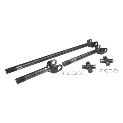 USA Standard 4340 Chrome-Moly Replacement Axle Kit For 77-91 GM Dana 60 Front / 35 Spline