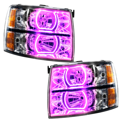 Oracle 07-13 Chevrolet Silverado SMD HL - Square Style - ColorSHIFT