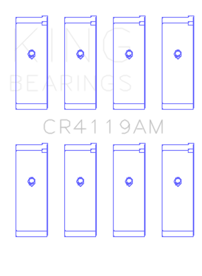 King Engine Bearings Mitsubishi 4G93 (Size STD) Performance Rod Bearing Set