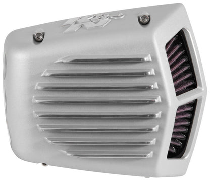 K&N Street Metal Intake System - Shaker Touring 2017 Silver Intake System-Harley-Davidson