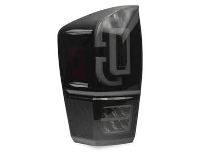 Raxiom 16-23 Toyota Tacoma XW Series Sequential LED Tail Lights- Black Housing/ Smoked Lens