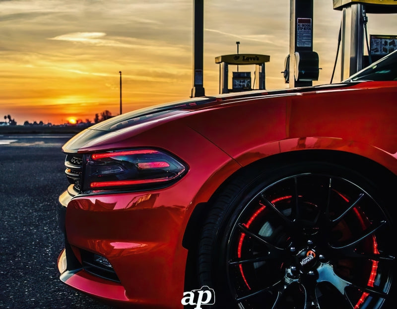 Oracle 15-21 Dodge Charger RGB+W DRL Headlight DRL Kit - ColorSHIFT w/ BC1 Controller