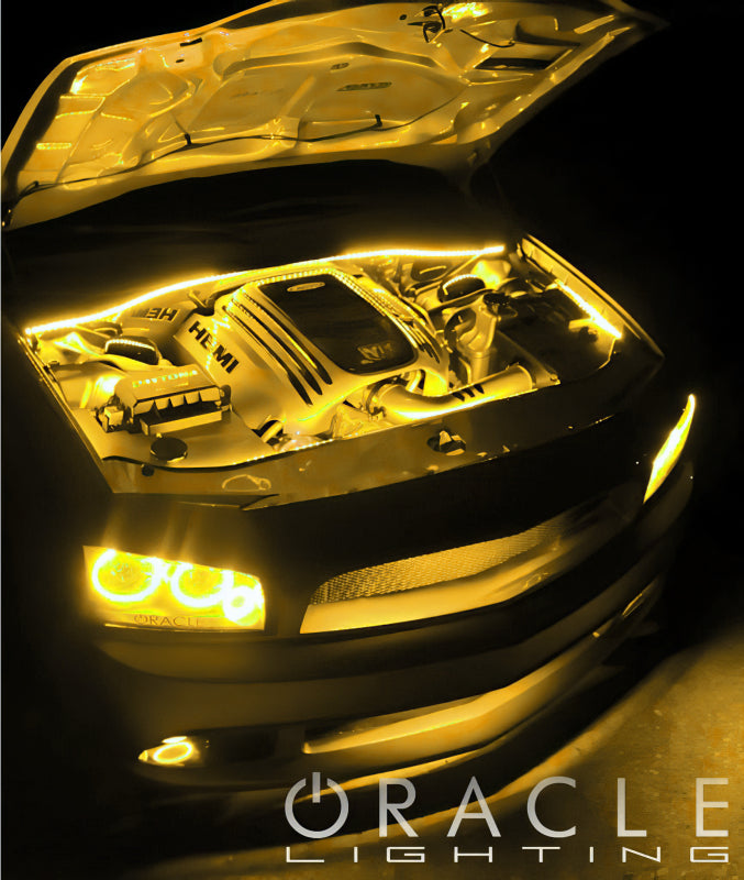 Oracle Engine Bay LED Kit 48in - Yellow