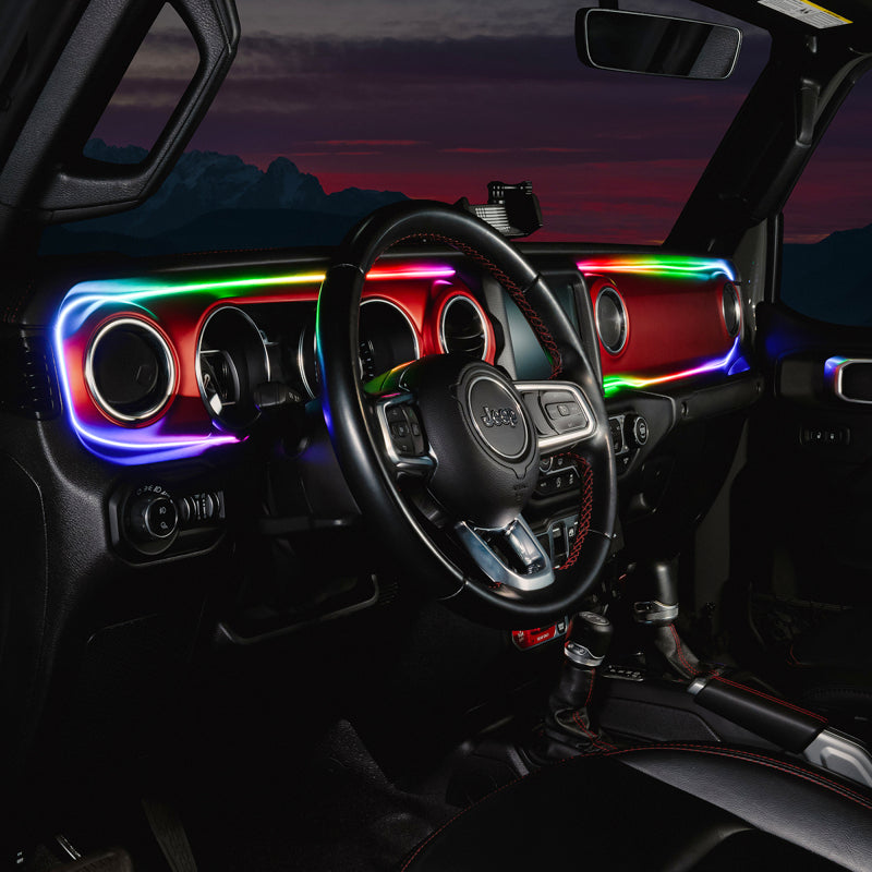 ORACLE Lighting Jeep Wrangler JL / Gladiator JT ColorSHIFT Fiber Optic LED Interior Kit