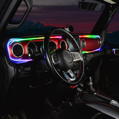 ORACLE Lighting Jeep Wrangler JL / Gladiator JT ColorSHIFT Fiber Optic LED Interior Kit