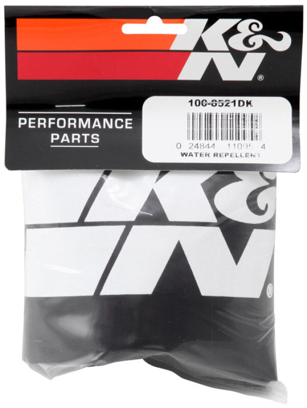 K&N Air Filter Wrap - Black - 4.313in Base ID x 4.75in Top ID x 6.75in H