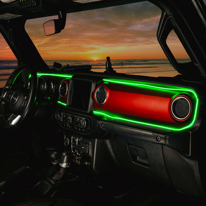 ORACLE Lighting Jeep Wrangler JL / Gladiator JT ColorSHIFT Fiber Optic LED Interior Kit