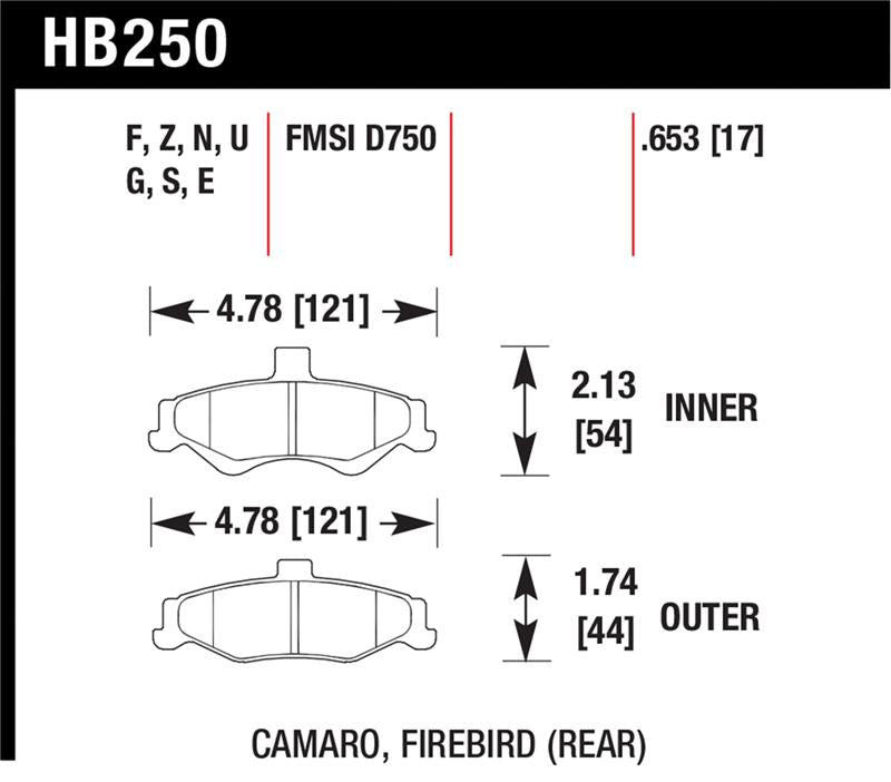 Hawk HP+ Street Brake Pads