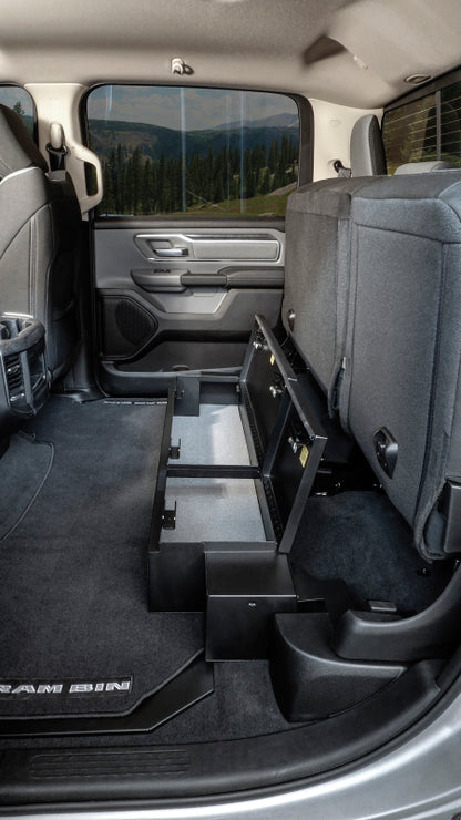 Tuffy Underseat Lockbox W/ Combo Lock For Ram Trucks Crew Cab