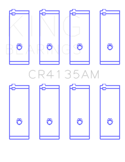 King Engine Bearings 85-01 Toyota 5SFE L4 DOHC 16 Valves (Size +0.25) Rod Bearing Set