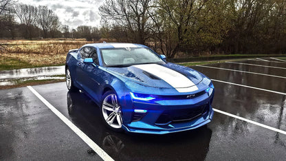 Oracle 16-18 Chevy Camaro Dynamic Headlight DRL Upgrade Kit - ColorSHIFT - Dynamic