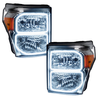 Oracle 11-16 Ford F250/350 LED HL - ColorSHIFT w/o Controller