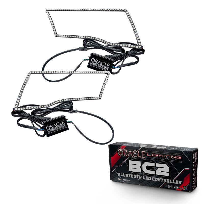 Oracle Dodge Ram Sport 09-18 LED Headlight Halo Kit - ColorSHIFT w/ BC1 Controller
