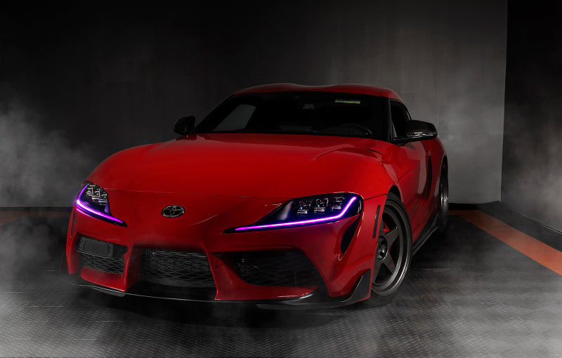 Oracle 20-21 Toyota Supra GR RGB+A Headlight DRL Upgrade Kit - ColorSHIFT
