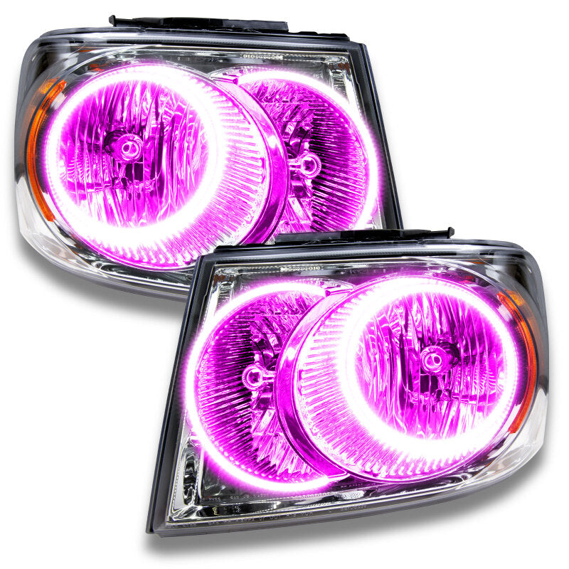 Oracle 07-09 Dodge Durango SMD HL - Chrome - ColorSHIFT w/ 2.0 Controller