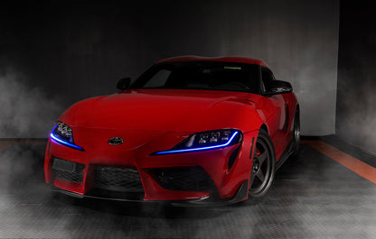 Oracle 20-21 Toyota Supra GR RGB+A Headlight DRL Upgrade Kit - ColorSHIFT