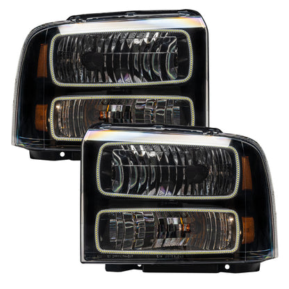 Oracle 05 Ford Excursion SMD HL - Black - ColorSHIFT w/ Simple Controller