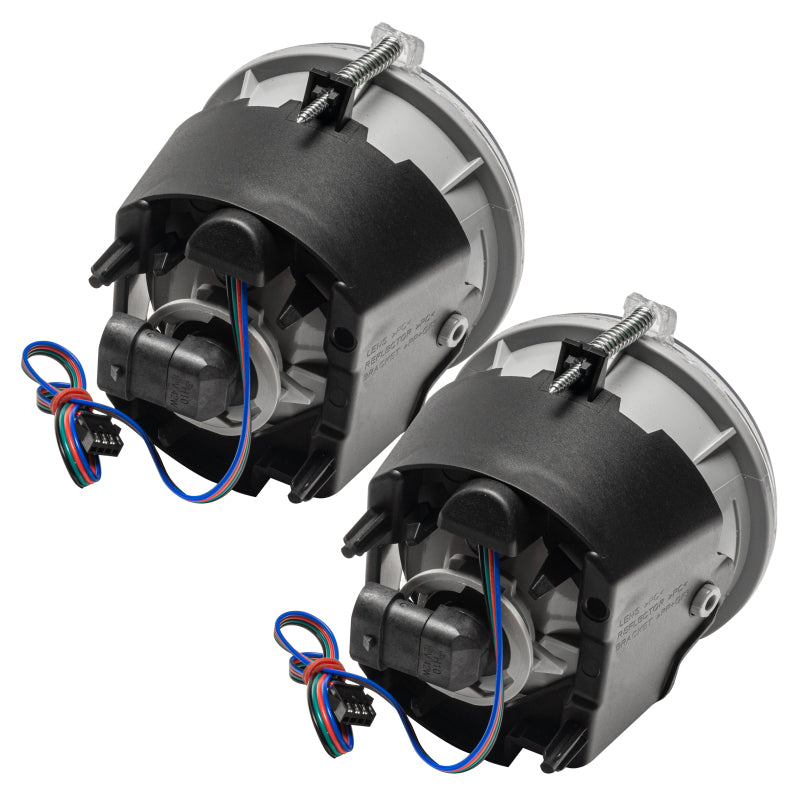 Oracle Lighting 07-09 Chrysler Aspen Pre-Assembled LED Halo Fog Lights -Red