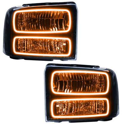 Oracle 05-07 Ford F-250/350 SMD HL - Black - ColorSHIFT