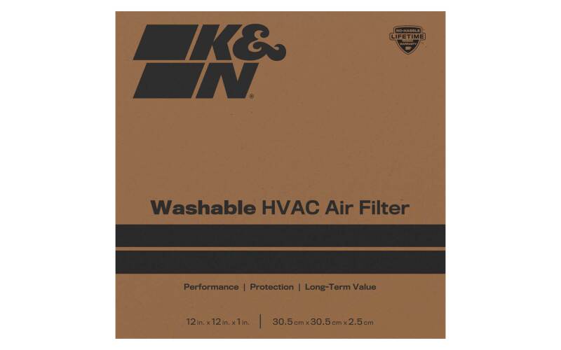 K&N HVAC Filter 12 x 12 x 1 MERV 8