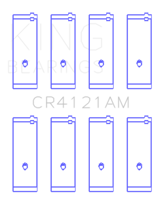 King Engine Bearings Toyota 7Afe/DOHC (Size +0.75mm) Connecting Rod Bearing Set