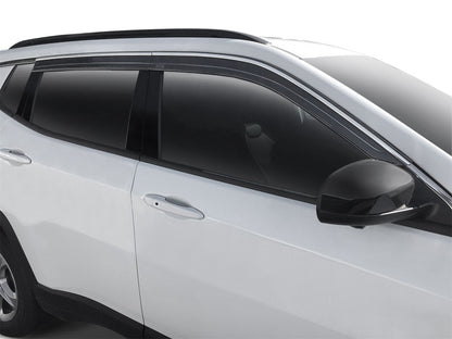 Husky Liners 18-22 Nissan Rogue Sport Ventvisor Low Profile (4pc) - Chrome