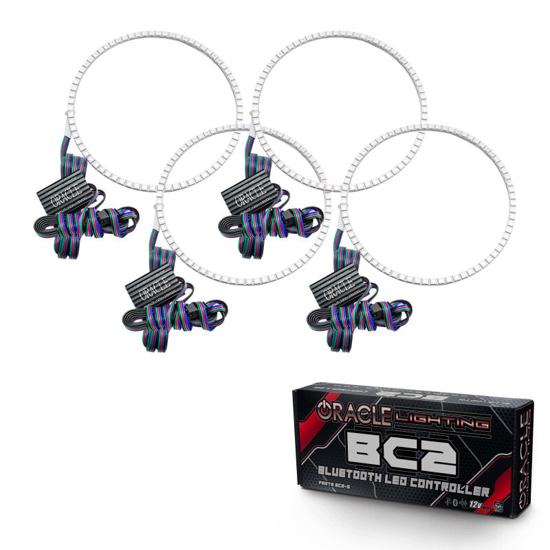 Oracle Lincoln MKZ 06-08 Halo Kit - ColorSHIFT w/ BC1 Controller