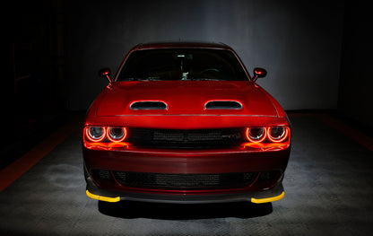 Oracle Dodge Challenger 15-21 LED Waterproof Halo Kit - ColorSHIFT w/ Simple Controller