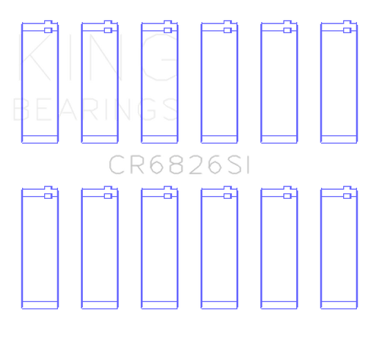 King Engine Bearings Holden 175/190 3.6L Connecting Rod Bearing Set