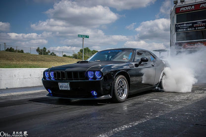 Oracle Dodge Challenger 08-14 Halo Kit (NonProjectorHL) - ColorSHIFT w/ Simple Controller