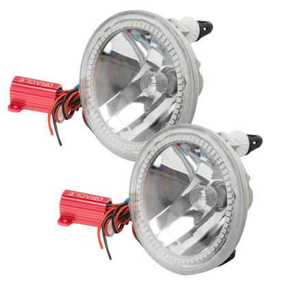 Oracle Lighting 08 Ford Explorer Sport Trac Pre-Assembled LED Halo Fog Lights -Amber