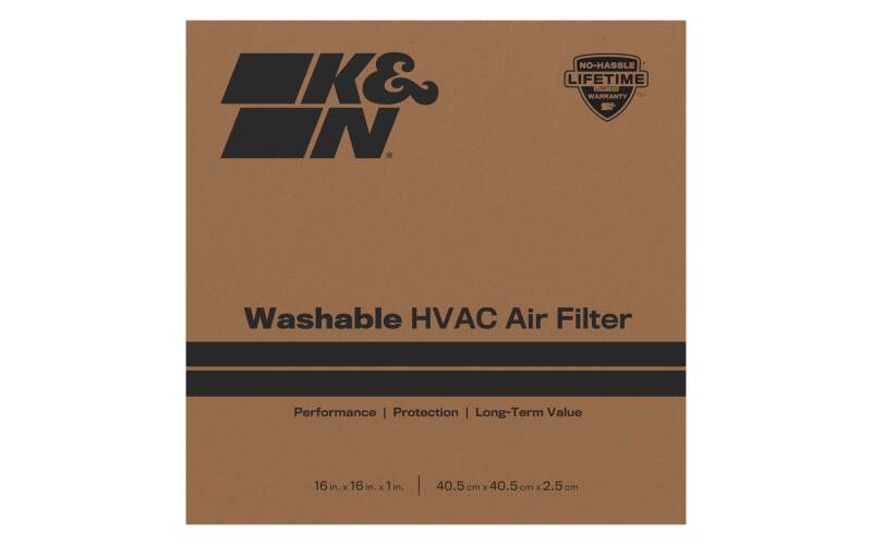 K&N HVAC Filter 16 X 16 X 1 Merv 8