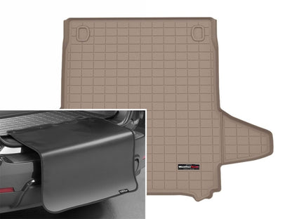 WeatherTech 24-26 Porsche Panamera Trunk Cargo Liner w/Bumper Protector - Tan