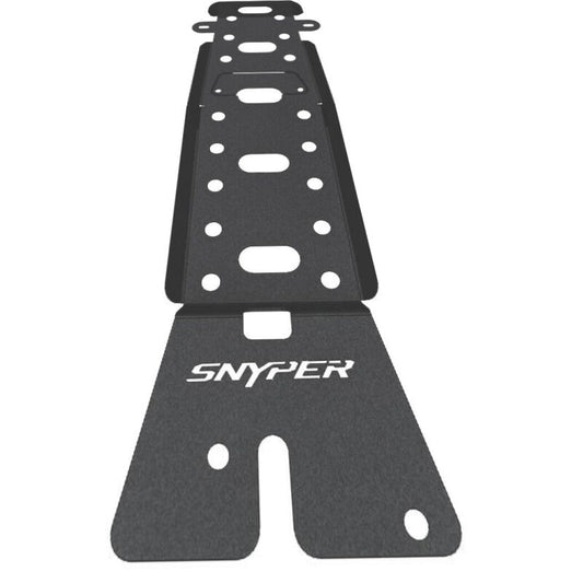 Westin/Snyper 07-17 Jeep Wrangler Oil Pan/Transmission Skid Plate - Textured Black