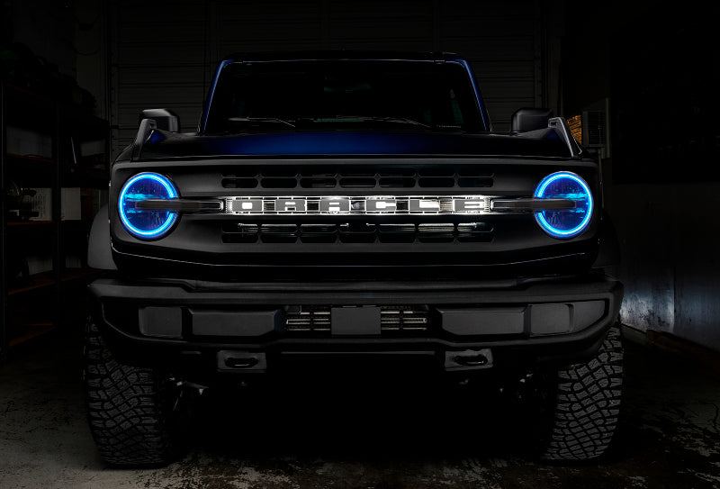 Oracle 2021 Ford Bronco DRL Upgrade w/ Halo Kit - ColorSHIFT w/ No Controller