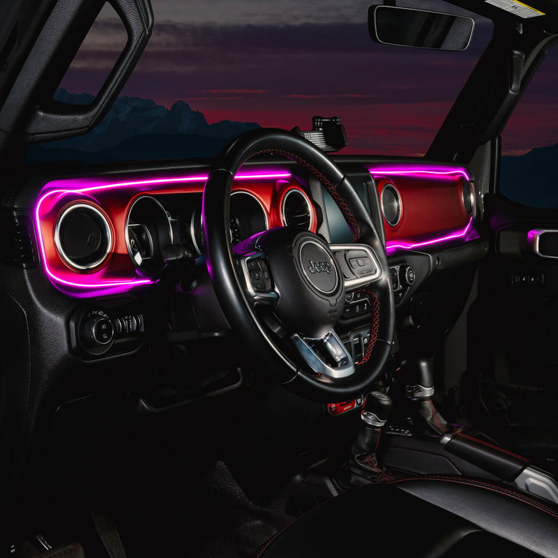ORACLE Lighting Jeep Wrangler JL / Gladiator JT ColorSHIFT Fiber Optic LED Interior Kit