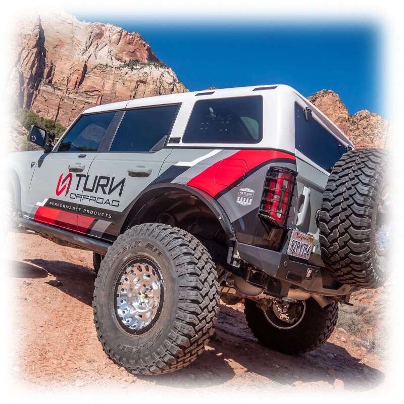 Turn Offroad 21-26 Ford Bronco Hard Top (4 Door) White