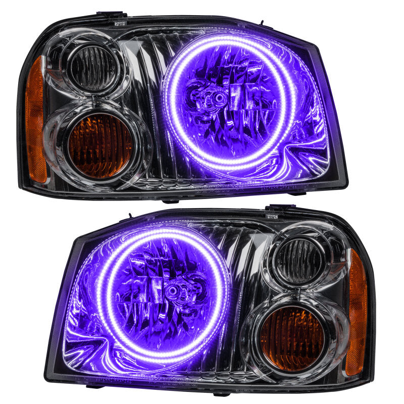 Oracle 01-04 Nissan Frontier SMD HL - Dual Halo - ColorSHIFT w/o Controller