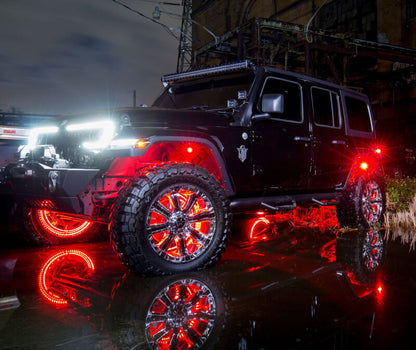 Oracle Black Series - 7D 8 36W Dual Row LED Light Bar - 6000K