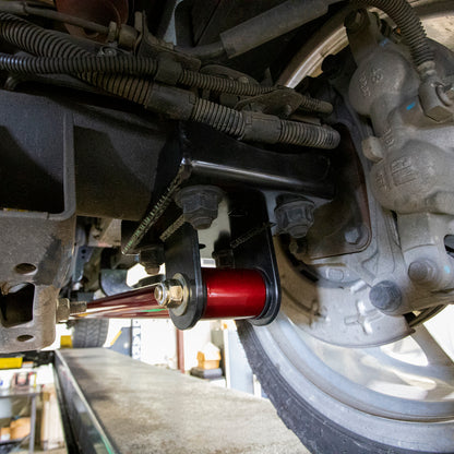 Wehrli 20-25 Chevy & GMC Duramax RCLB/CCSB/ECSB 68in. Traction Bar Kit - Flat Black