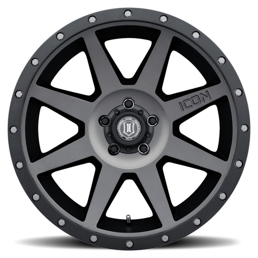 ICON Rebound 20x9 / 6x5.5 / 16mm / 5.625in BS Titanium Wheel