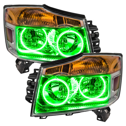 Oracle Nissan Armada 08-15 Halo Kit - ColorSHIFT